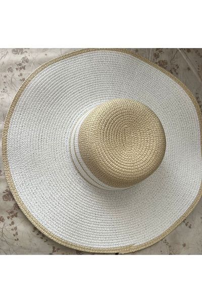 demirosa Women's Straw Beach Hat