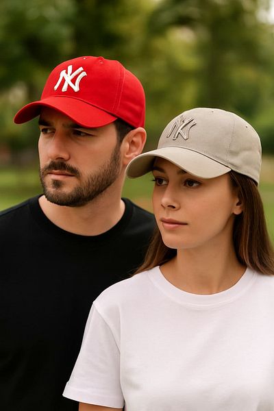 WOHOME Ny New York Set of 2 Hat Unisex Women Men