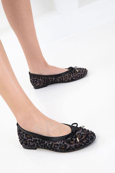 SOHO Leopard Women's Ballerinas 20668