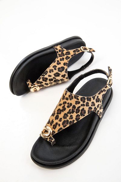 SOHO Leopard Damen Sandalen 20632