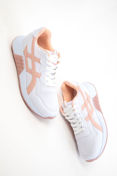 SOHO Γυναικείο Sneaker White-Powder 20654