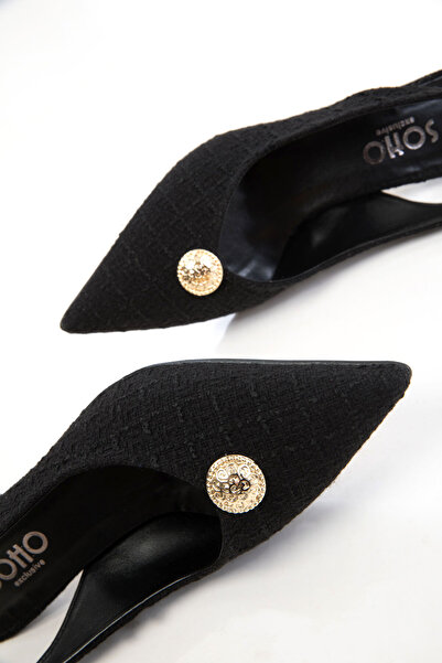 SOHO Siyah Kadın Klasik Topuklu Ayakkabı 20665