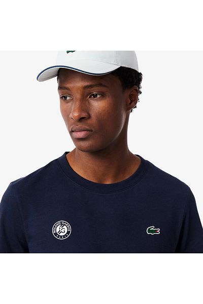 Lacoste تي شيرت وقميص بياقة مدورة