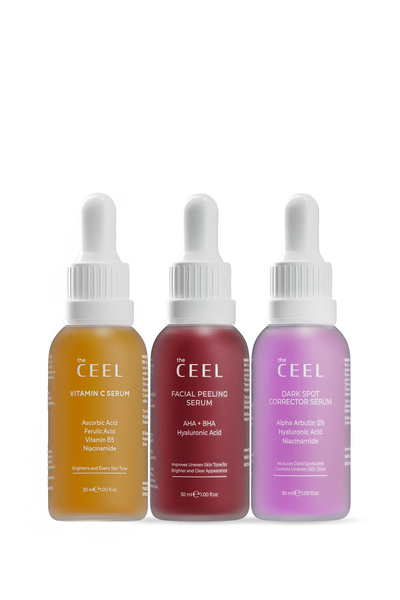 The Ceel Cildi Canlandırmaya Yardımcı ve Onarıcı 3'lü Cilt Bakım Seti