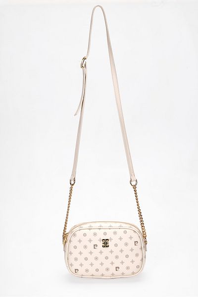Pierre Cardin Vanilla Monogram Women's Cross Shoulder Bag
