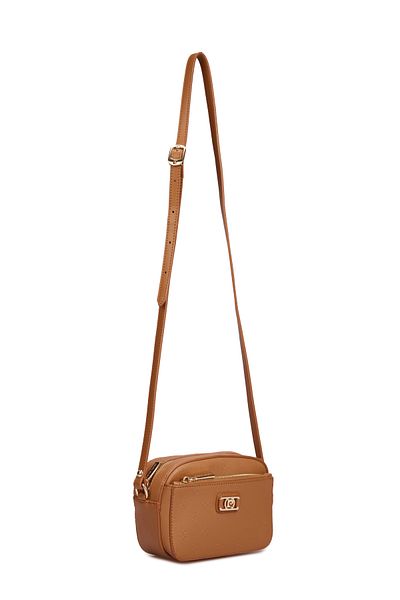 Pierre Cardin Tan γυναικεία τσάντα ώμου χιαστί