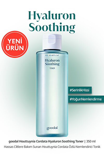 Goodal Heartleaf Calming Moisture Toner - Houttuynia Cordata Özlü Dinlendiric...