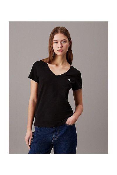 Calvin Klein CK Bordered Stretch s výstřihem do V