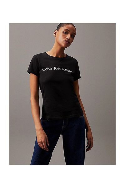 Calvin Klein CORE INSTIT LOGO - Slim Fit tričko