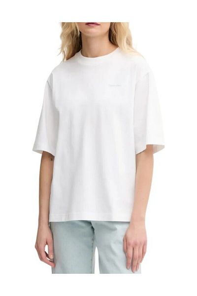 CK Jeans Damska biała koszulka Lv047ab813-yaa