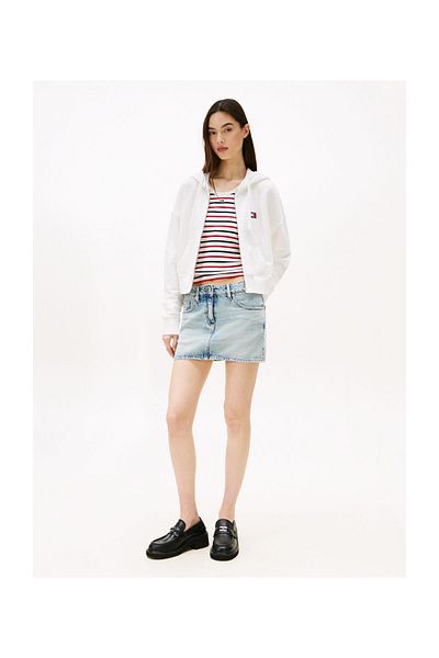Tommy Hilfiger Φούτερ με κουκούλα TJW BXY CRP με φερμουάρ και κλείσιμο