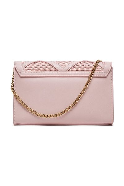 Love Moschino Taška Raffia+Pu+Studs Powder