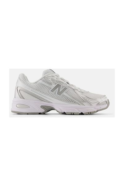 New Balance SCARPA LIFESTYLE - UNISEX - ÚROVEŇ 1 - SYNTETICKÁ SÍŤOVINA - BÍLO-STŘÍBRNÁ D