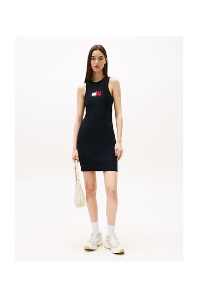 Tommy Hilfiger Tjw Flag Sweater Mini Dress Ext