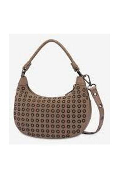 Love Moschino Taška Pu Taupe + očka Gun Metal