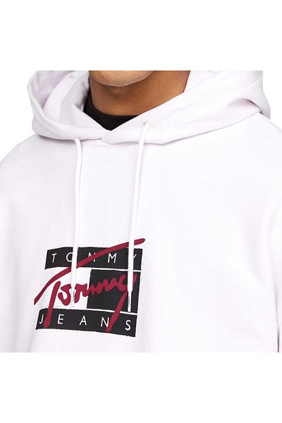 Tommy Hilfiger Φούτερ με κουκούλα TJM RLX Graffiti Signature