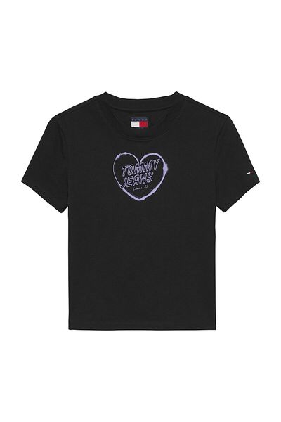 Tommy Hilfiger TJW ÚZKÉ TRIČKO SE SRDÍČKY