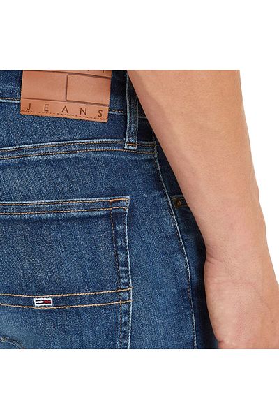 Tommy Jeans Erkek Farmer Sötét Farok