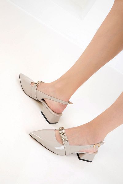 SOHO Pantofi clasici cu toc de damă Skin Lacuit 20672
