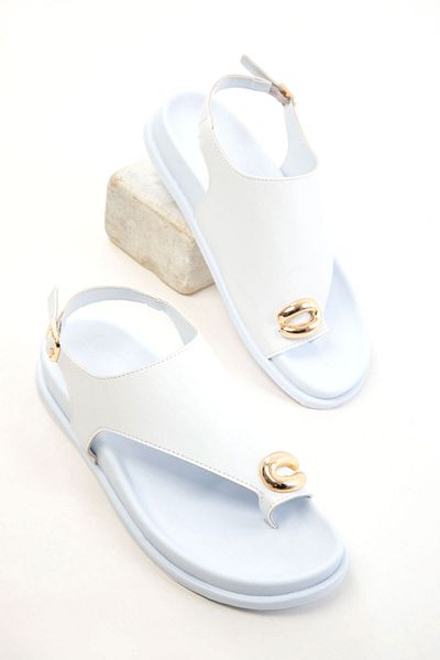 SOHO White Women's Sandals 20666