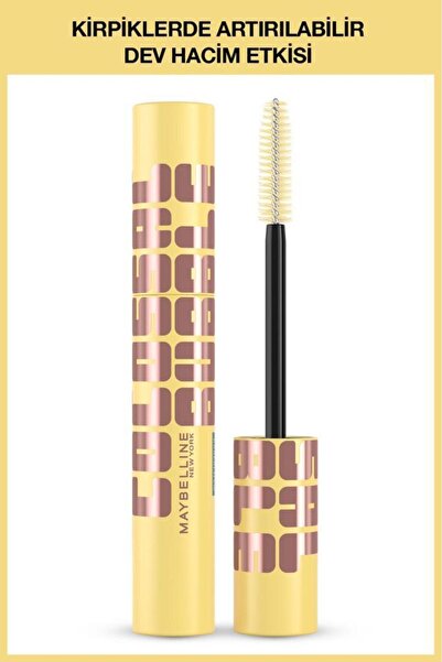 Maybelline New York Colossal Bubble Hacim Veren Maskara - Siyah