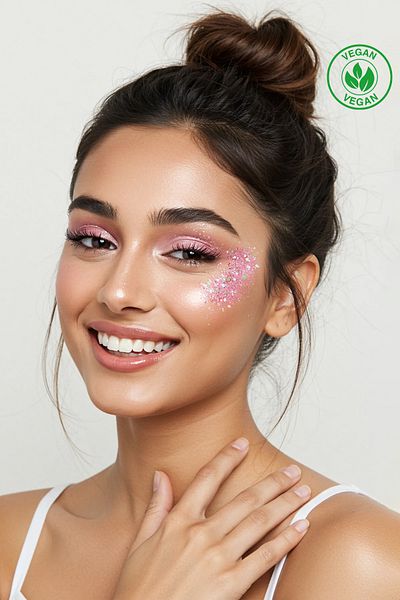 Trendyolmilla Beauty Cremeform Hologramm Extra Glänzend Festival Glitter Pink Crush TKZSS25YD00002