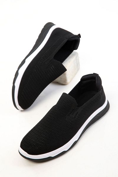 SOHO Black Men's Sneaker 20669