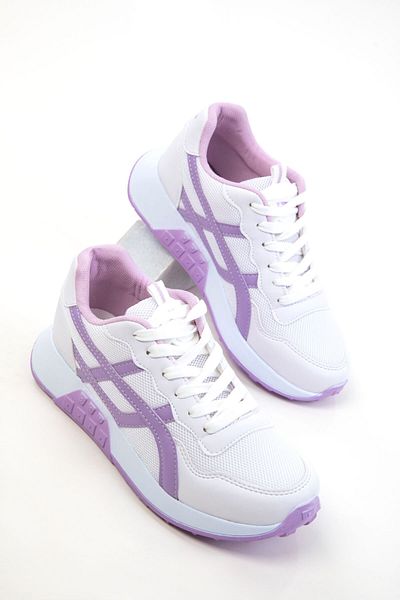 SOHO White-Lilac Women's Sneaker 20654