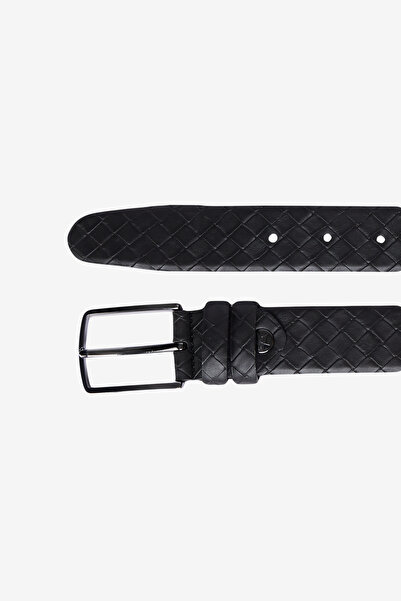 ALTINYILDIZ CLASSICS centură speciala din lemn neagră pentru bărbați cu cutie cadou - Set de accesorii pentru suport card Pachet Mire