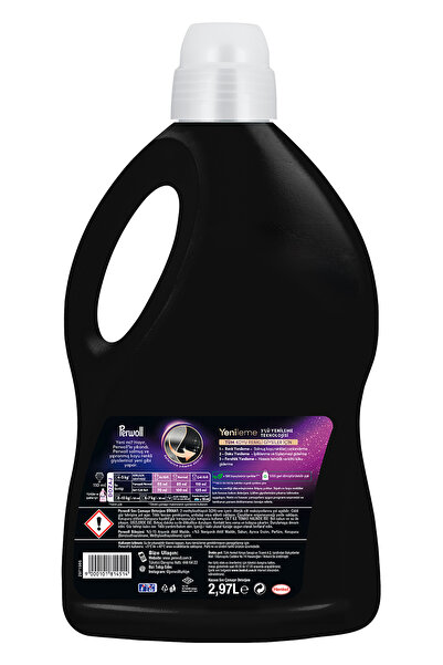 Perwoll Sıvı Çamaşır Deterjanı 2'li set: x1 Siyah 2.9 L , x1 Çiçek Cazibesi Koyu 2.75 L (104 Yıkama)