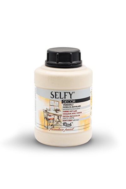 Rich Selfy Decor Vernikli Mobilya Boyası 1250 cc 09601 Dantel