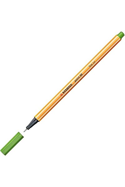 Stabilo - قلم ذو طرف رفيع - نقطة 88 - أخضر تفاحي