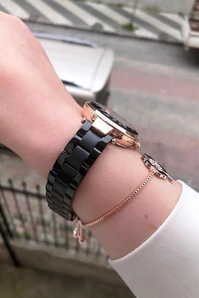 Homies Women's Wristwatch Original Gift Box and Kraft Bag Steel Cord Waterproof 2 Years Warranty.77