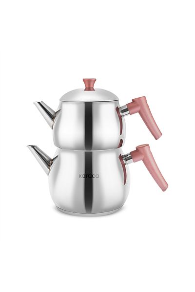 Karaca Freesia Maxi Teapot Set Rose