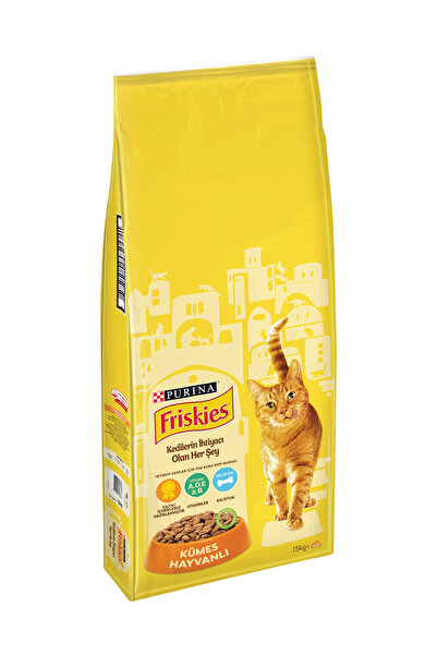 Friskies Kümes Hayvanlı Yetişkin Kedi Maması 15 Kg