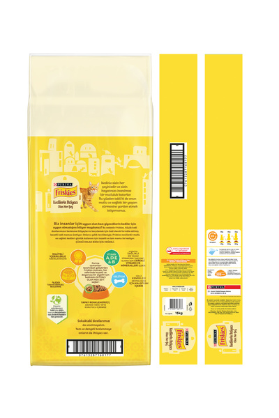 Friskies Kümes Hayvanlı Yetişkin Kedi Maması 15 Kg