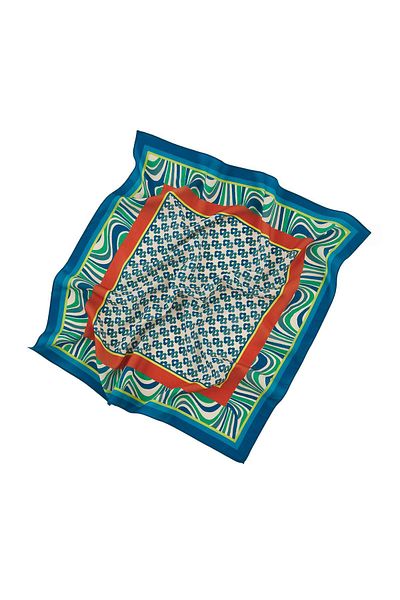 Trendyol Collection Multi-Colored Patterned 2 Pack Scarf Accessory Twoss25Fu00000