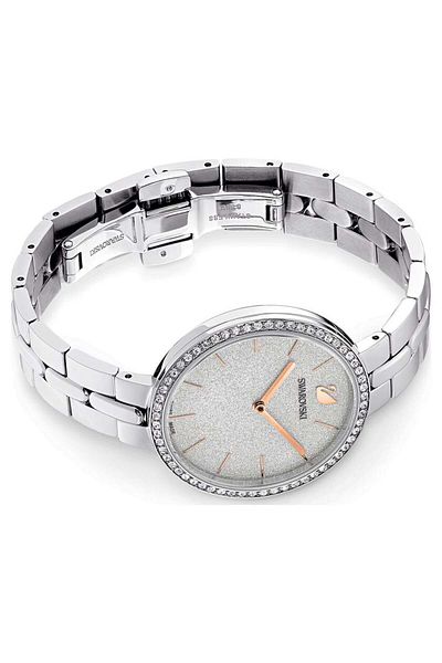 Swarovski Cosmopolitan Watch Metal bracelet, Silver tone, Stainless steel 5517807