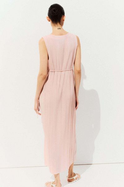 H&M MAMA Plissé dress