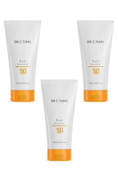 Farmasi New Series Dr.C.Tuna Sun Series Body Lotion 50 Spf 150 ml 3 Pcs