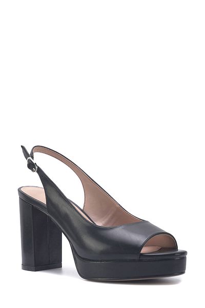 Nine West Sandale cu toc pentru femei JACKE 3FX negre