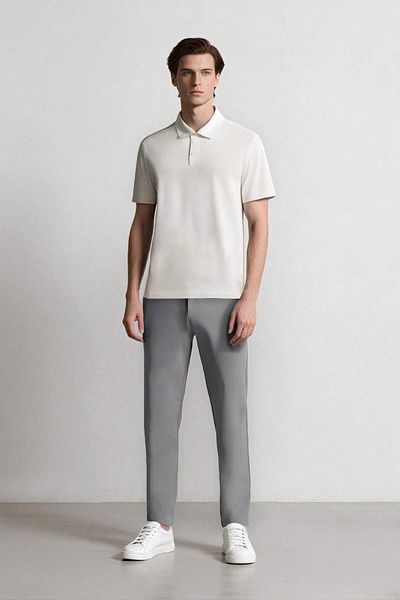 DeFacto Defactofit Slim Fit Skinny Fit Standard Leg Stretchy Multifunctional Woven Sportsman Pants D9247Ax25S