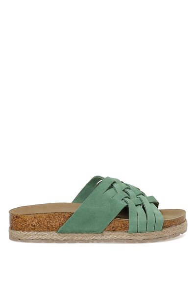 Nine West Paxx 3fx Yeşil Kadın Terlik
