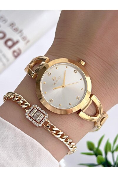 Revello By Grinicci Seri Altın Kaplama Kol Saati 2 Yıl Garantili Özel Seri Ka...