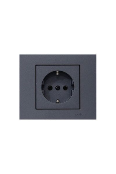 Tenda Ovivo Grano Smoked Soil Socket Frame 1 Piece