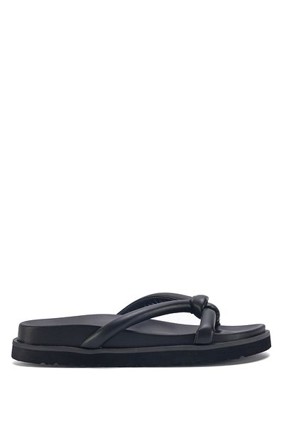 Nine West Isju 3fx black women's flat slippers