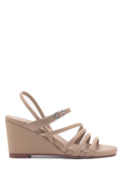 Nine West Aprıl 3Fx Cream Women's Comfort Sandals