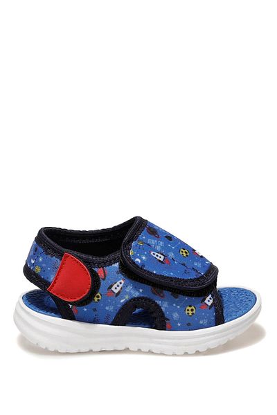 Kinetix Boys' Blue Patterned Sandals