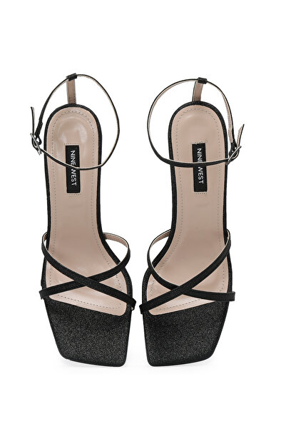 Nine West Černé dámské sandály na podpatku Neyyas 3fx