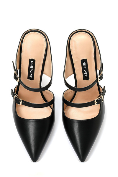 Nine West Mındıe 3pr Siyah Kadın Topuklu Terlik
